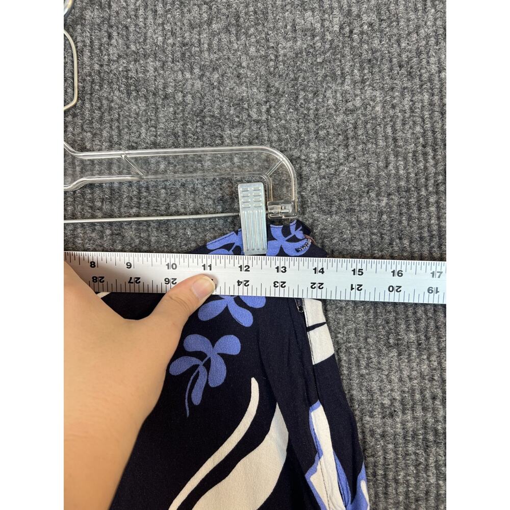 Fifteen Twenty Lexi Skirt Womens Medium Midi Vibrant Print Blue White Boho - Picture 6 of 10